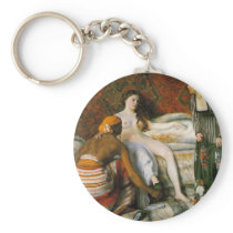 La Toilette, Frederick Brazille Keychain