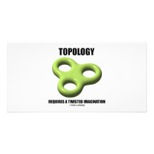La topologie exige une imagination tordue (le tore photocarte customisée