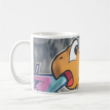 La tortue taggeuse - mug à café