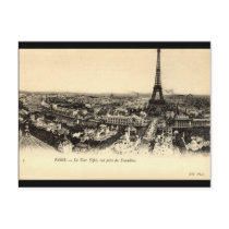 La Tour Eiffel, Paris France c1910 Vintage Postcard