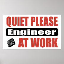 La tranquillité machinent svp au travail posters