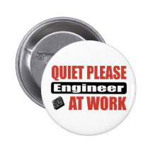La tranquillité machinent svp au travail pin's