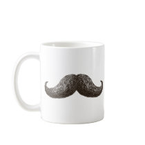 La ustache coffee mug