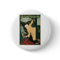La Victoria Arduino Vintage Coffee Drink Ad Art Button