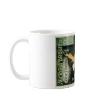 La Victoria Arduino Vintage Coffee Drink Ad Art Mug