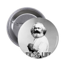 La vie de voyou de Karl Marx Badge