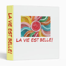 La vie est belle binder
