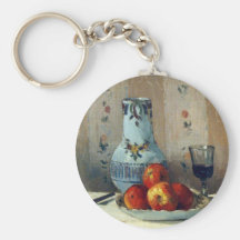 La vie toujours avec les pommes et le broc - Pissa Porte-clefs