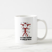 La vie traverse mon cercle de willis (la santé) tasses
