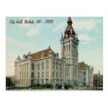 La ville hôtel originale en carte postale de Buffa