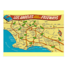 LA vintage ! Cartes Postales