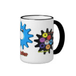 La vitesse dirige le monstre tasse à café