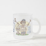 La vitesse finale de papa de gril tasse à café