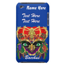 La vue de Bacchus de mythologie de mardi gras veui Coques iPod Case-Mate