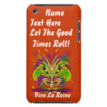 La vue de la Reine de mardi gras note svp Étui Barely There iPod