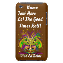 La vue de la Reine de mardi gras note svp Coques Barely There iPod