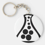 lab flask key chains