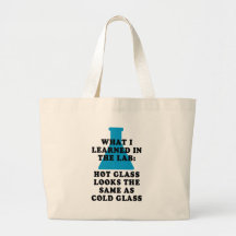 Lab Glass Canvas Bags
