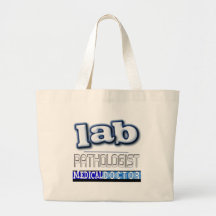 LAB PATHOLOGIST LOGO TOTE BAGS