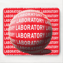 LAB SPHERE 'O BLOOD - LABORATORY LOGO MOUSE PAD