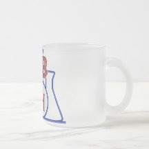 Lab Tech with Beakers and Flasks (Laboratory Tech) Coffee Mugs