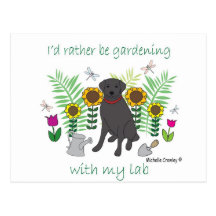 LabBlack Post Card