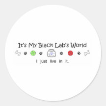 LabBlack Stickers