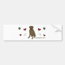 LabChoco Bumper Sticker