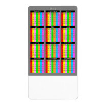 Label Calendar 2011