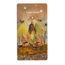 Label Stickers Fantasy Fairy