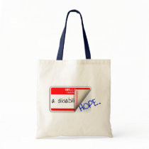 Labelled Disabled Bag