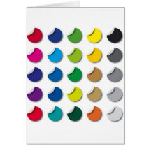 Labels Greeting Card