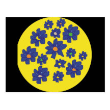 Laboratory FLowers Postcard