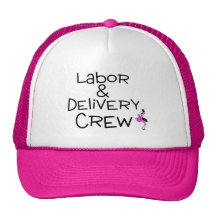 Labour and Delivery Crew Pink Hat