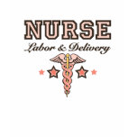 Labour & Delivery Nurse Caduceus Long Sleeve Tee t-shirts