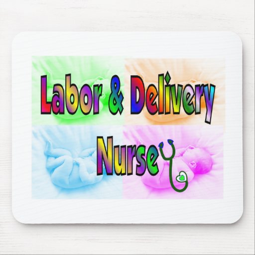 Labour & Delivery Nurse Mousepads
