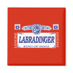 Labradinger Refrigerator Magnets