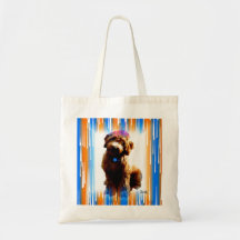 Labradoodle Canvas Bags