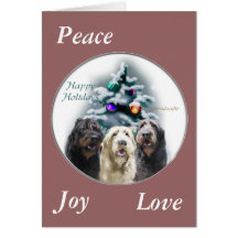 Labradoodle Christmas Gifts Cards