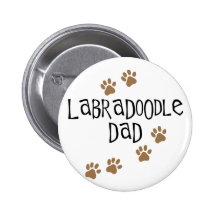 Labradoodle Dad Buttons