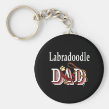labradoodle dad Keychain