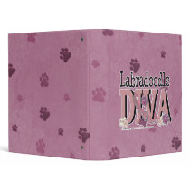 LabraDoodle DIVA Vinyl Binders