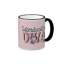 LabraDoodle DIVA Coffee Mugs