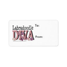 LabraDoodle DIVA Labels