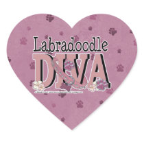 LabraDoodle DIVA Stickers