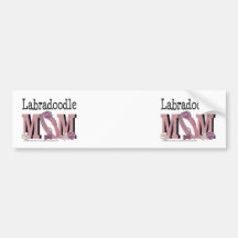 LabraDoodle MOM Bumper Sticker