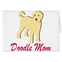 Labradoodle Mom Card