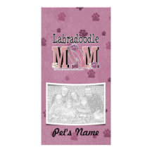 LabraDoodle MOM Photo Card