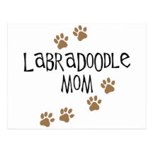 Labradoodle Mom Postcard