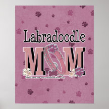 LabraDoodle MOM Poster